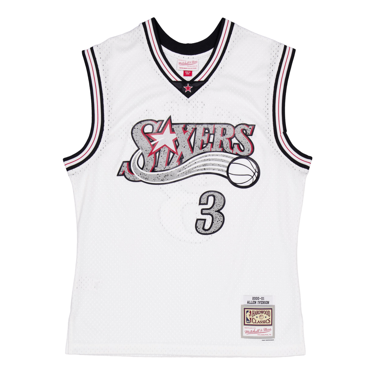 Cracked Cement Swingman Jersey White