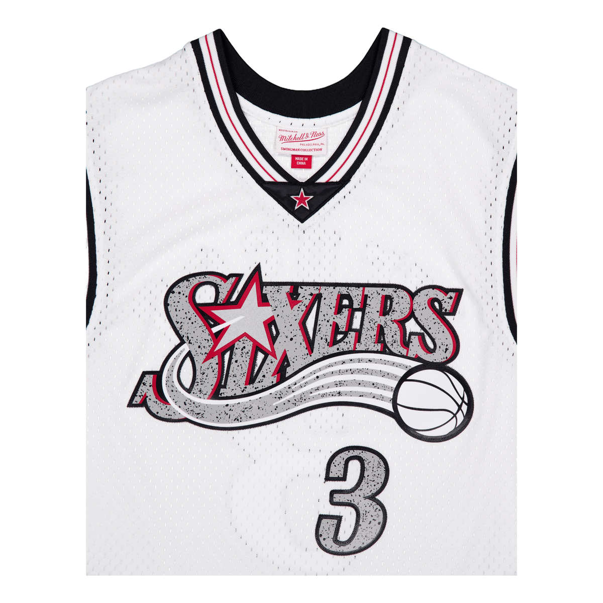 Cracked Cement Swingman Jersey White