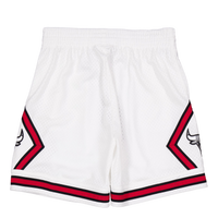 Cracked Cement Swingman Short  White