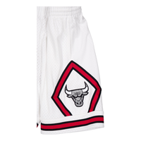 Cracked Cement Swingman Short  White