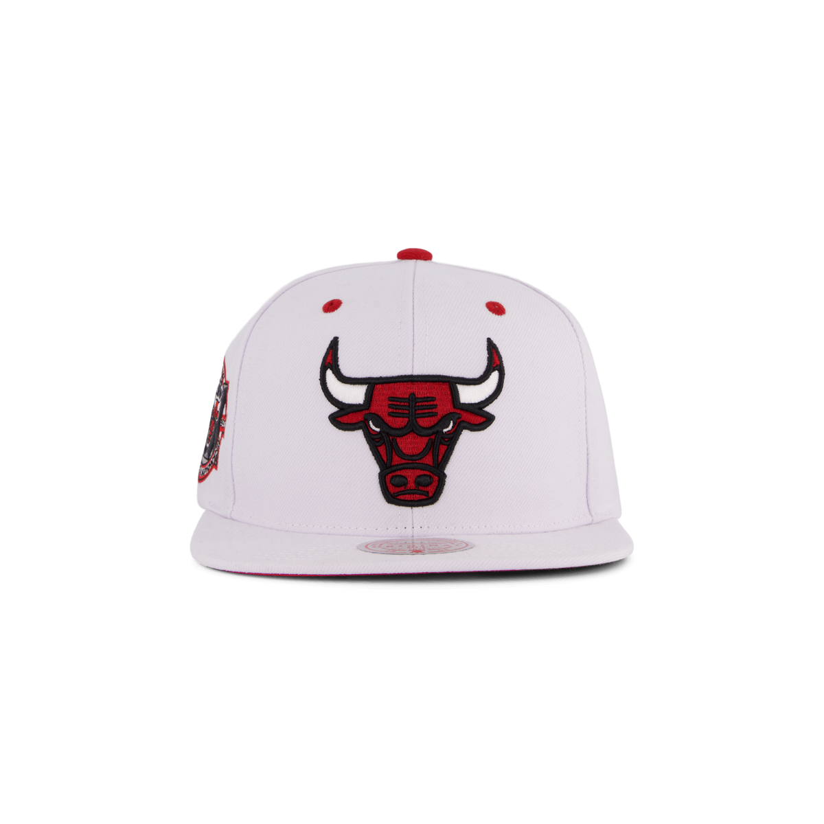 Bulls White Team Color Snapback