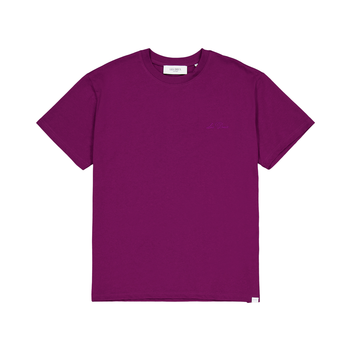 Crew T-shirt Dark Purple