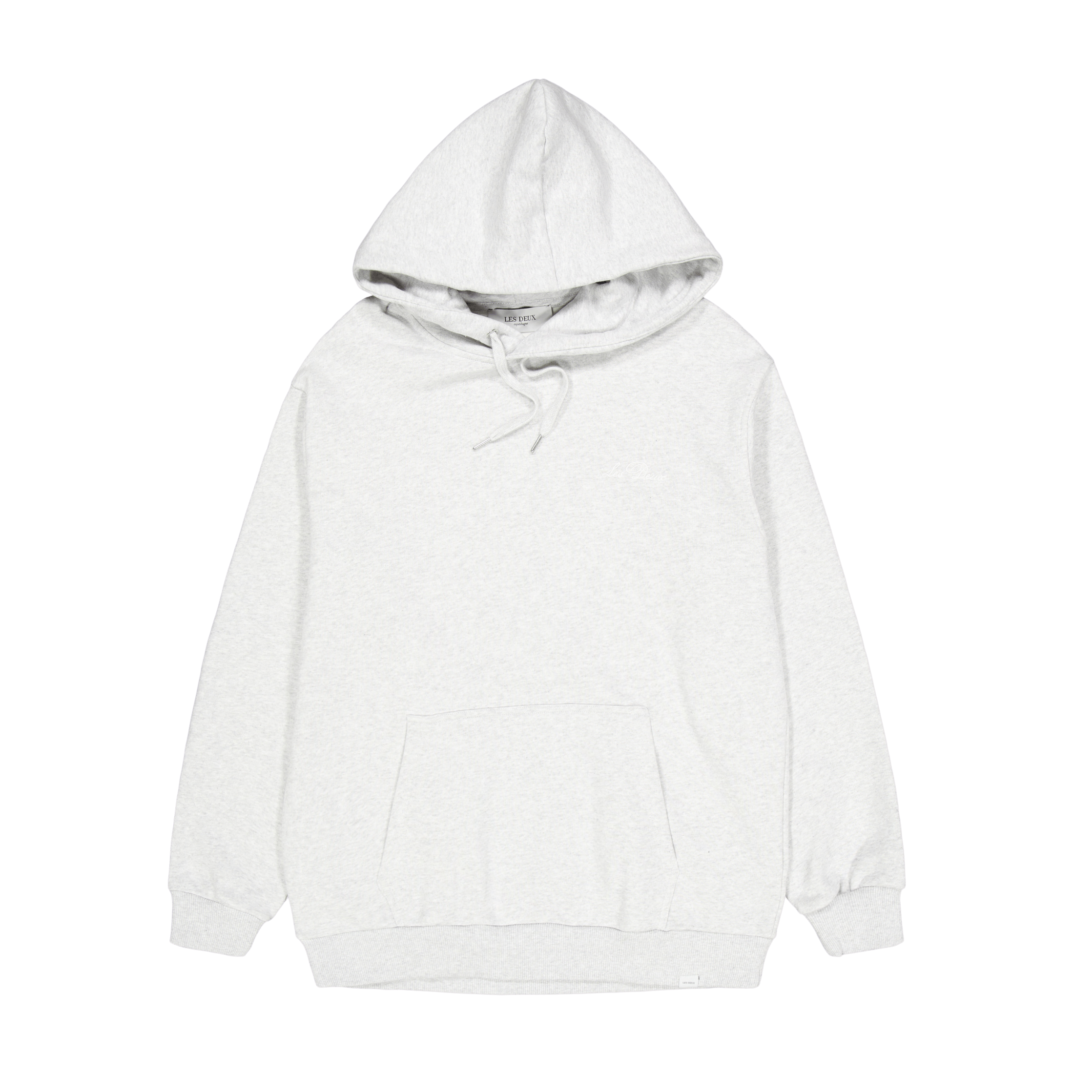 Les Deux Crew Hoodie Snow M lange white Les Deux Stayhard