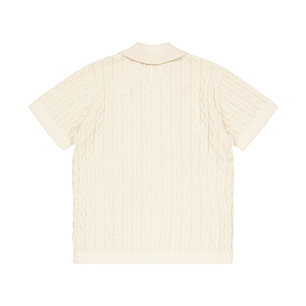 Garrett Knitted Shirt Ivory