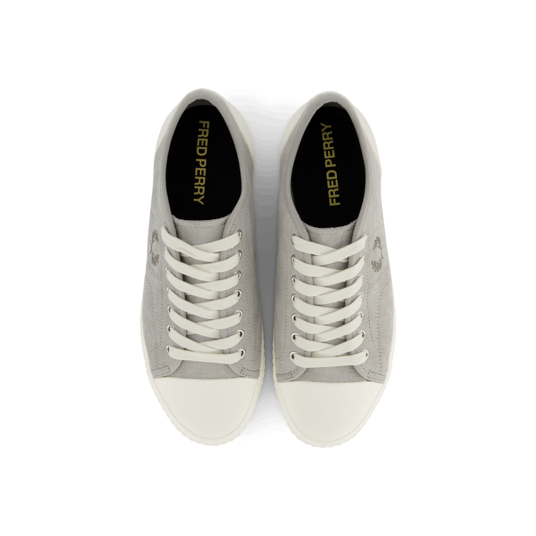 Fred Perry Hughes Low Textured Suede 181 Limestone