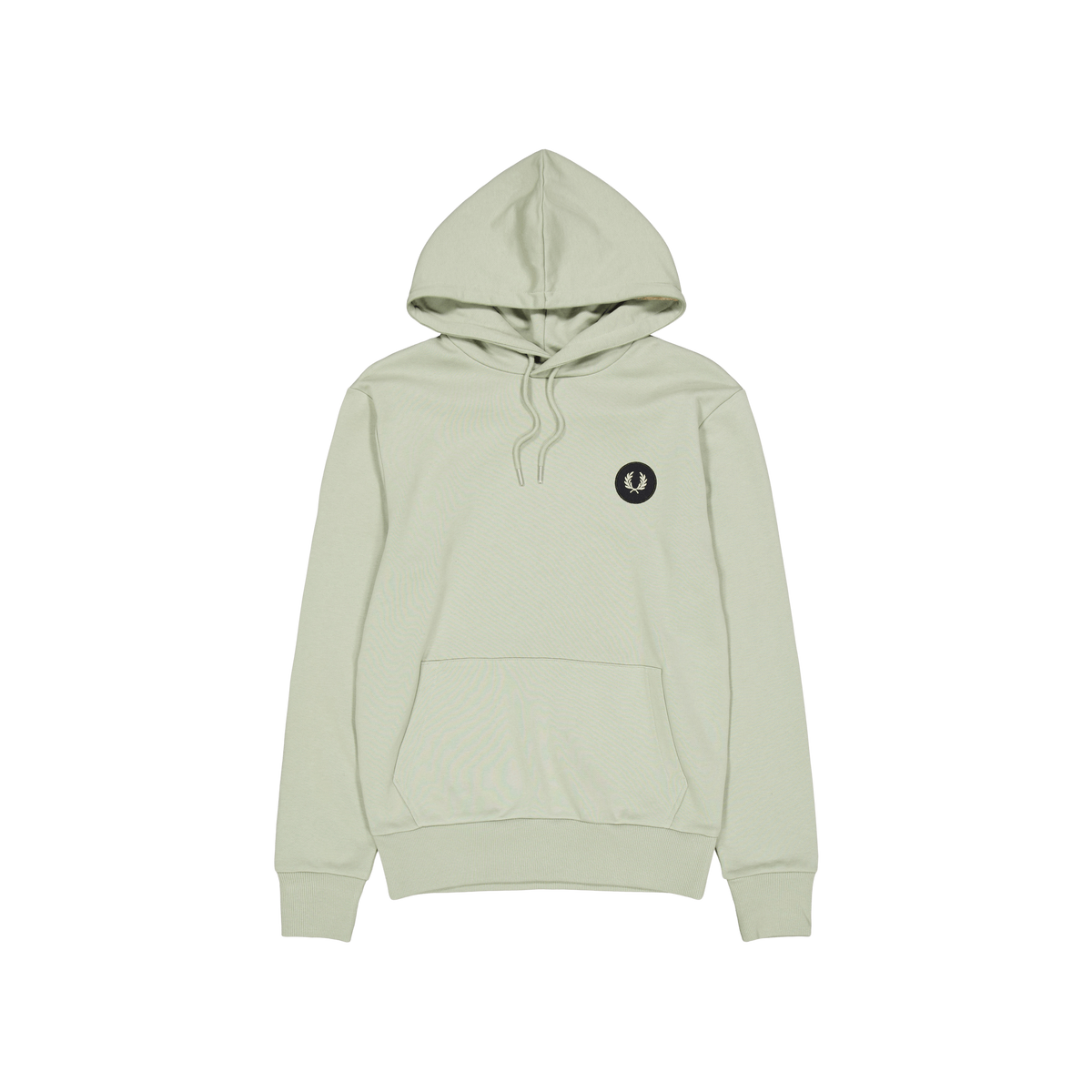 Fred Perry Badge Hooded Sweatshirt M37 Seagrass