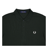 Plain Fred Perry Shirt T61 Night Green