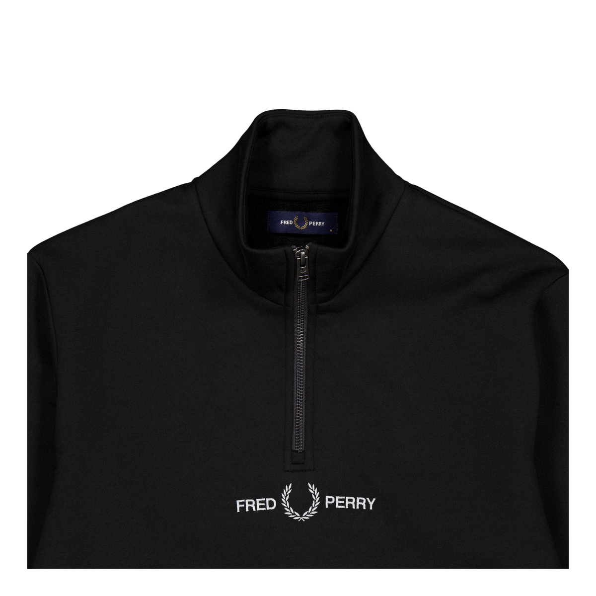 Fred Perry Embroid Half Zip Sweat 102