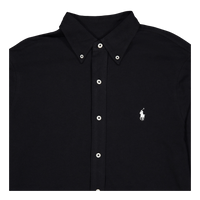 Featherweight Mesh Shirt Polo Black/c1730