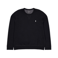 30/1 Double Knit Sweatshirt Polo Black/cream Pp