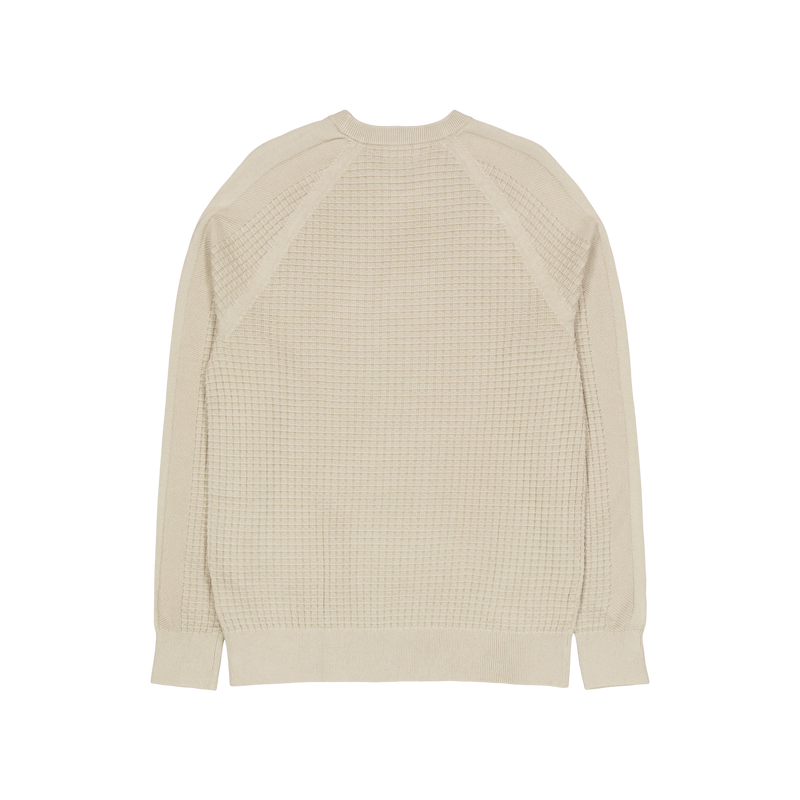Texture Mix Cn Sweater Pkr