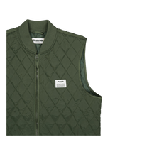 Quilted Zip Vest 90 Army