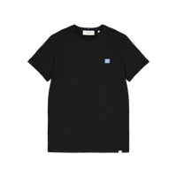 Piece T-shirt Black/washed Denim Blue/white
