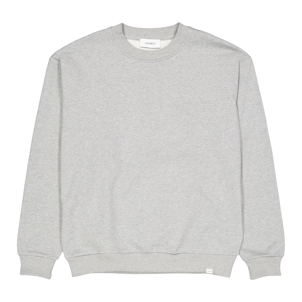 Crew Sweatshirt Grey Mélange