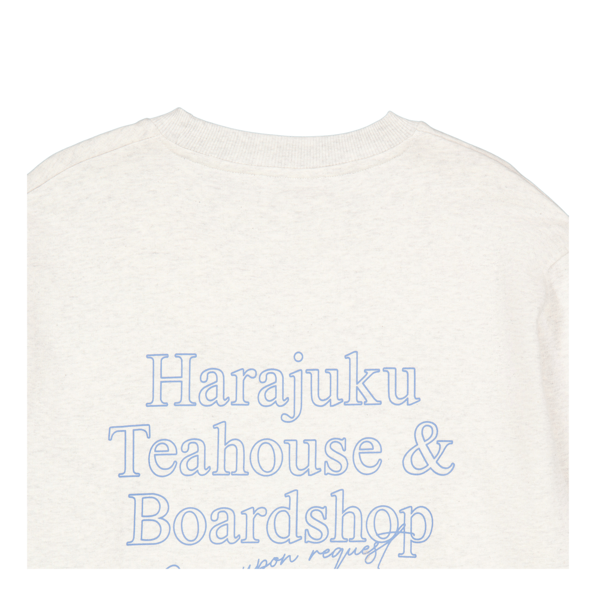 Les Deux Harajuku Sweatshirt  washed Denim