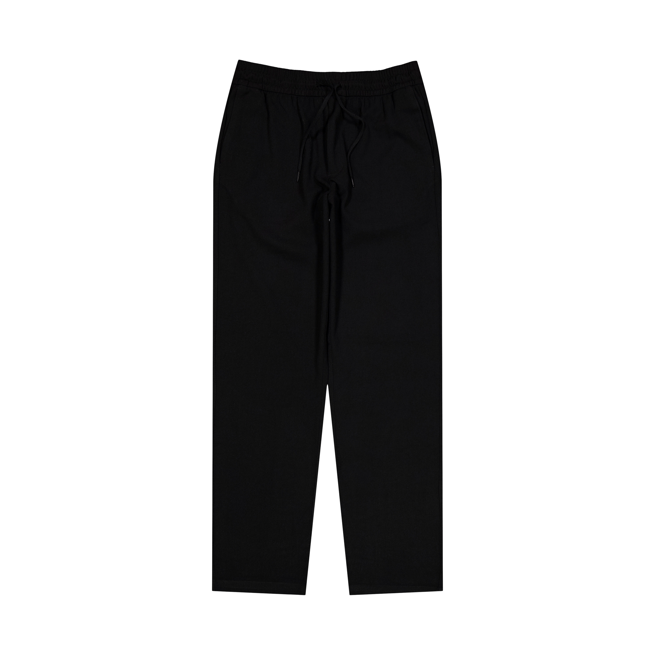 Les Deux PATRICK DRAWSTRING PANTS - Trousers - black 