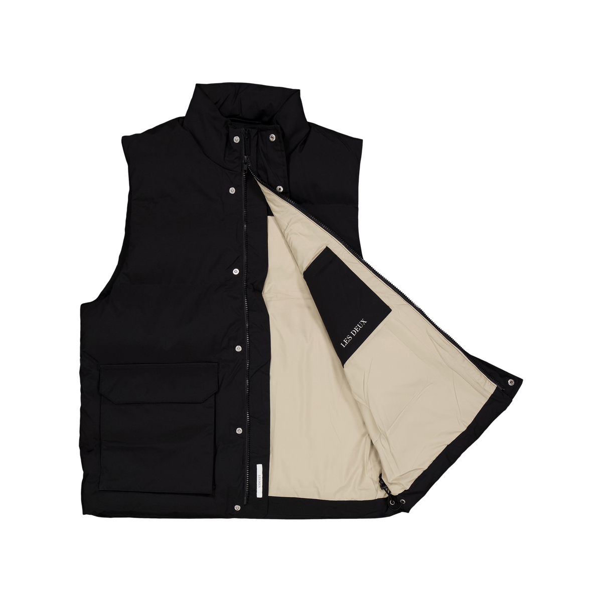 Maddox Puffer Vest Black – Stayhard.com