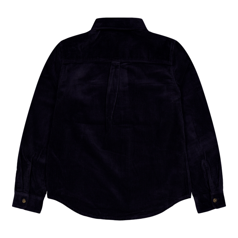 Les Deux Kody Heavy Corduroy Overshirt Dark