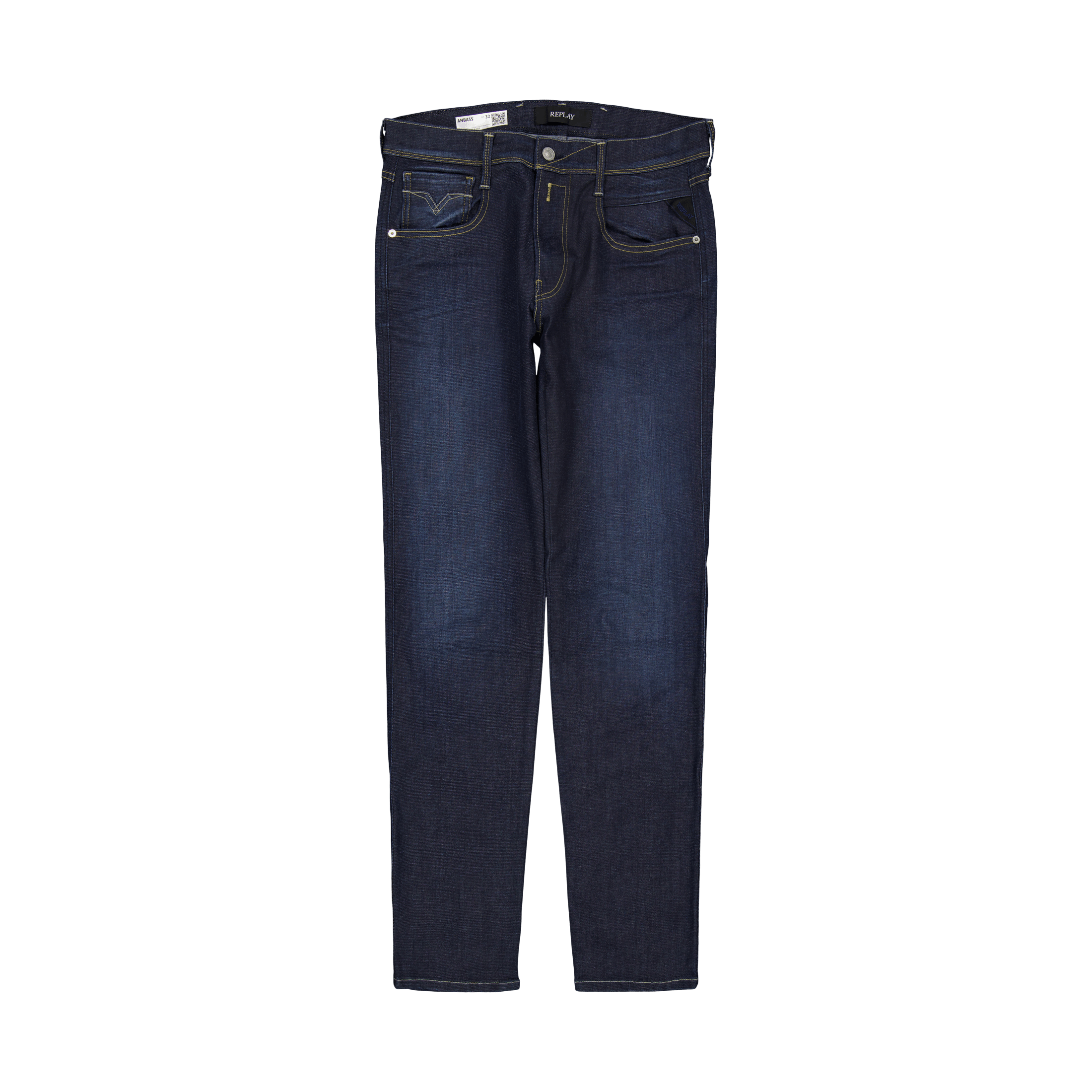 Replay Anbass X-Lite Jeans Uomo – Slim Fit, Vita Regolare, Tessuto Morbido