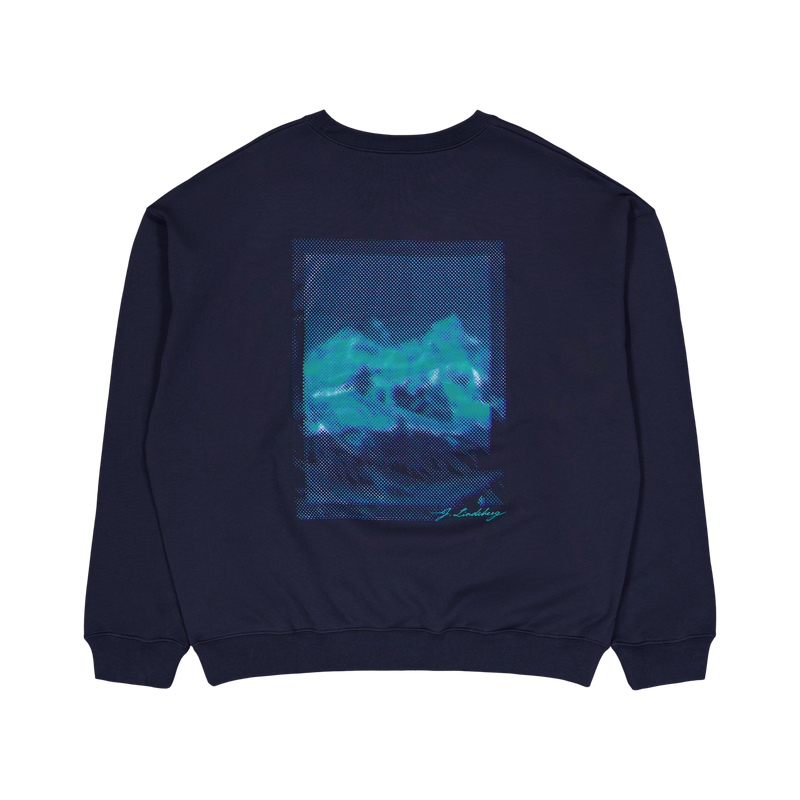 Novah Printed Sweat Crew 6855 Jl