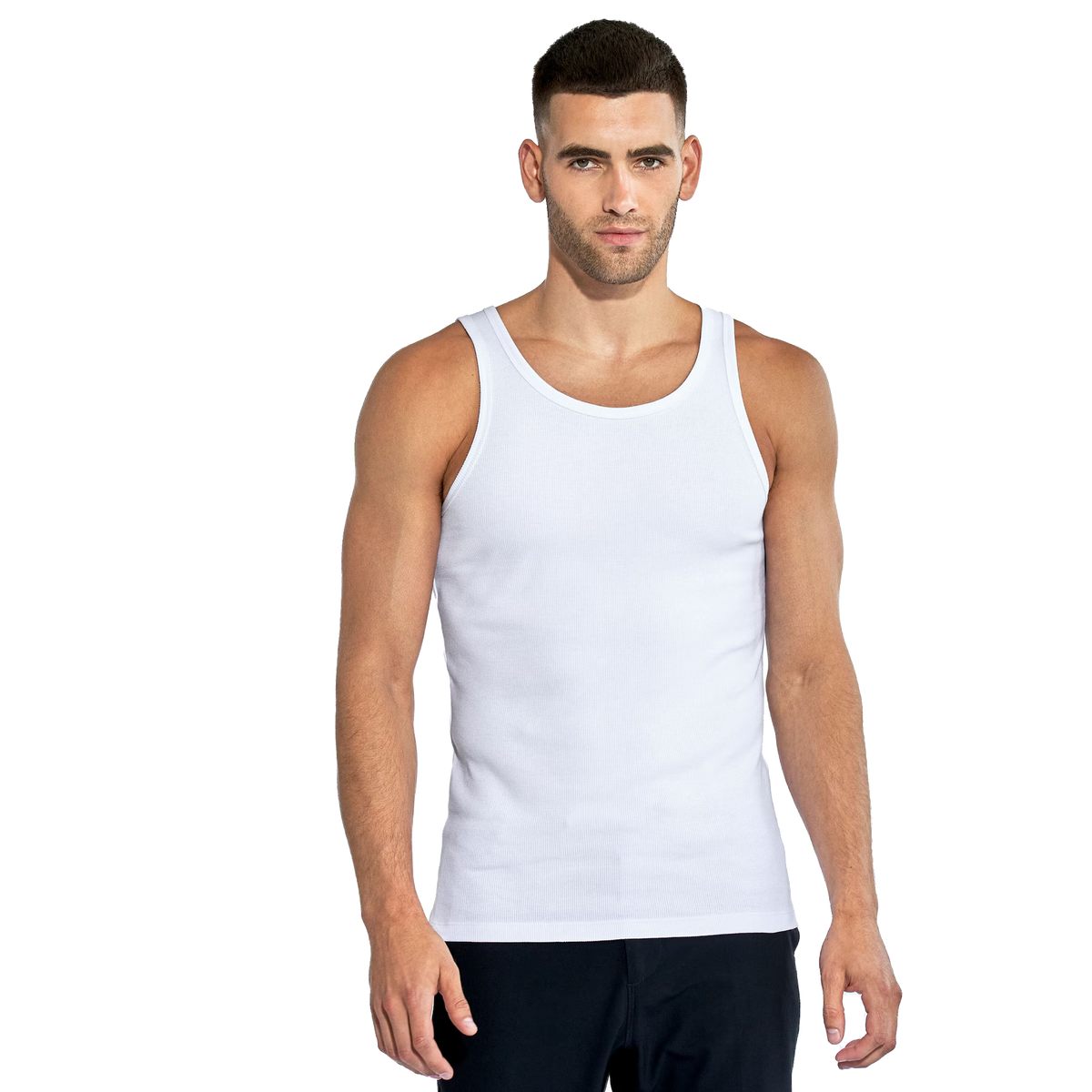 2-pack Tank Ribbed