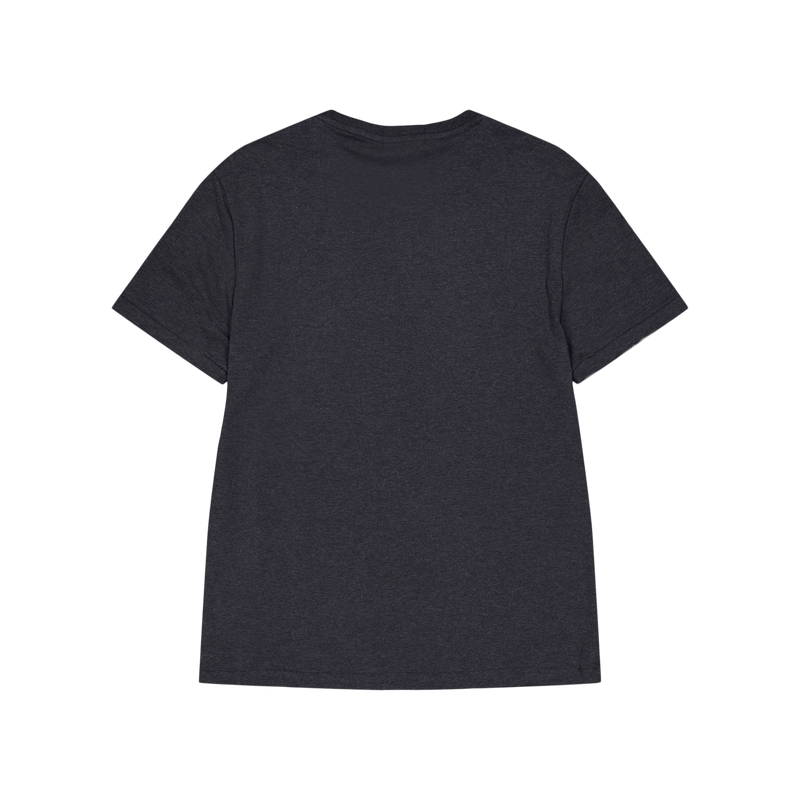 Pima Polo-ssl-tsh Black Marl Heather