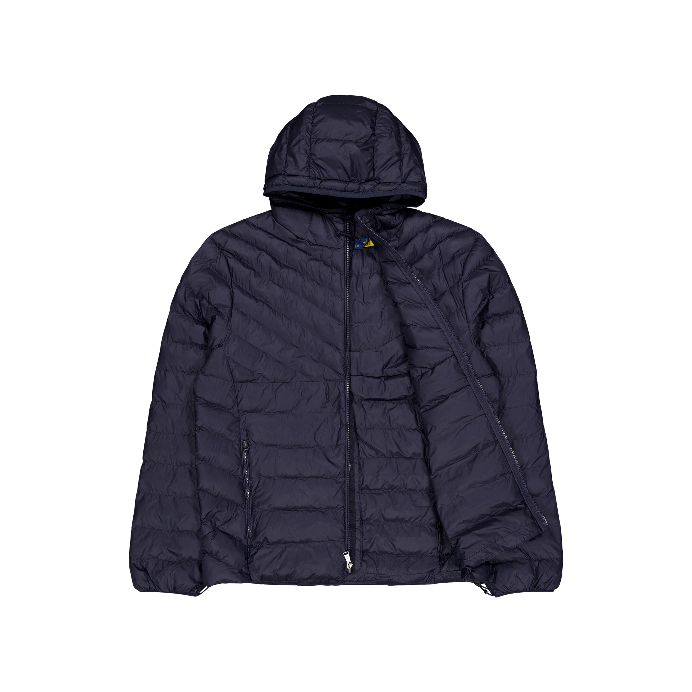 Ralph lauren chevron on sale quilted down jacket