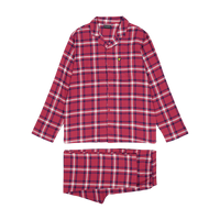 Julian Checked Flannelk Pyjama 9666 Rio Red