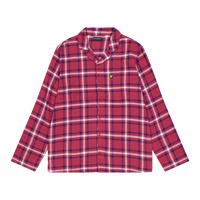 Julian Checked Flannelk Pyjama 9666 Rio Red