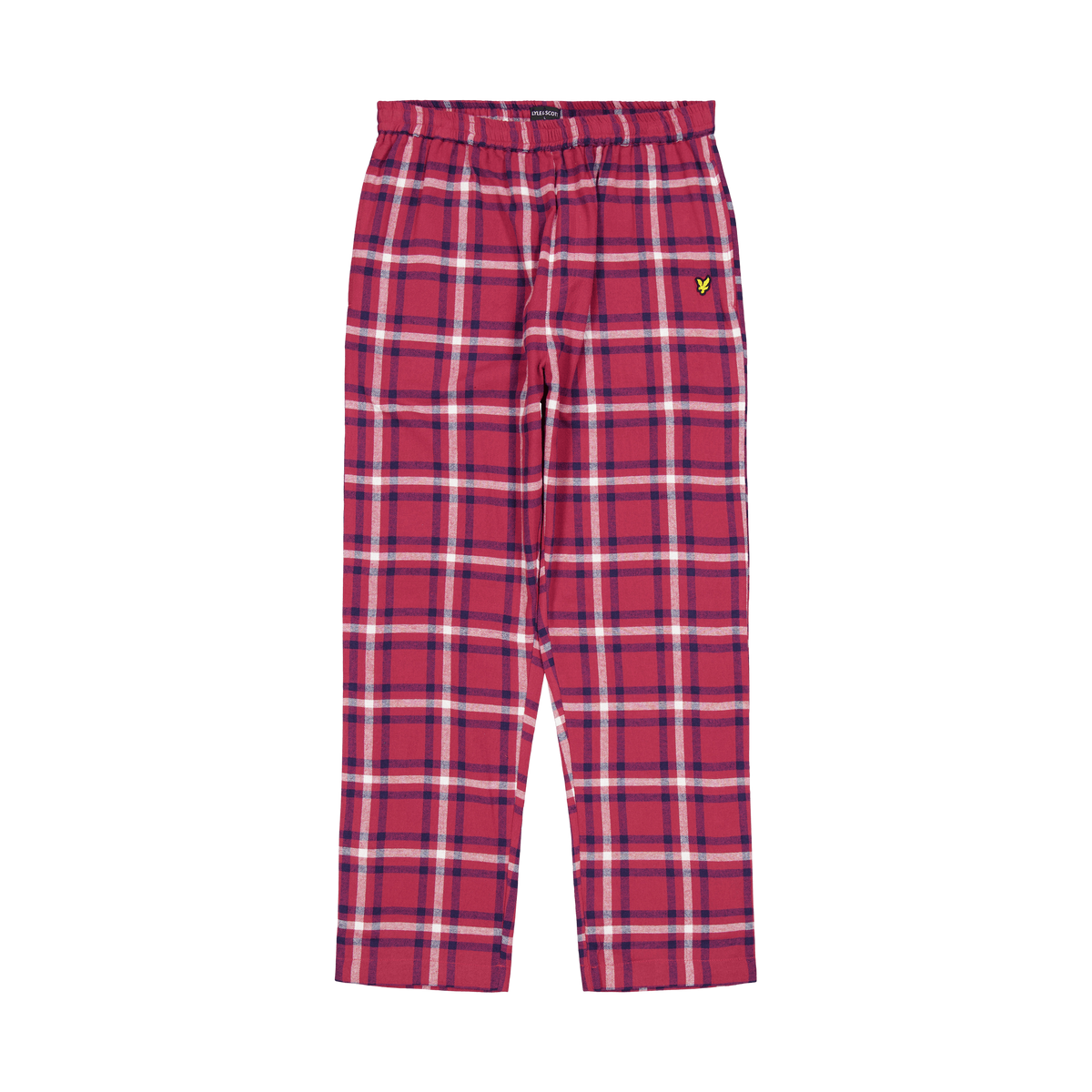 Julian Checked Flannelk Pyjama 9666 Rio Red