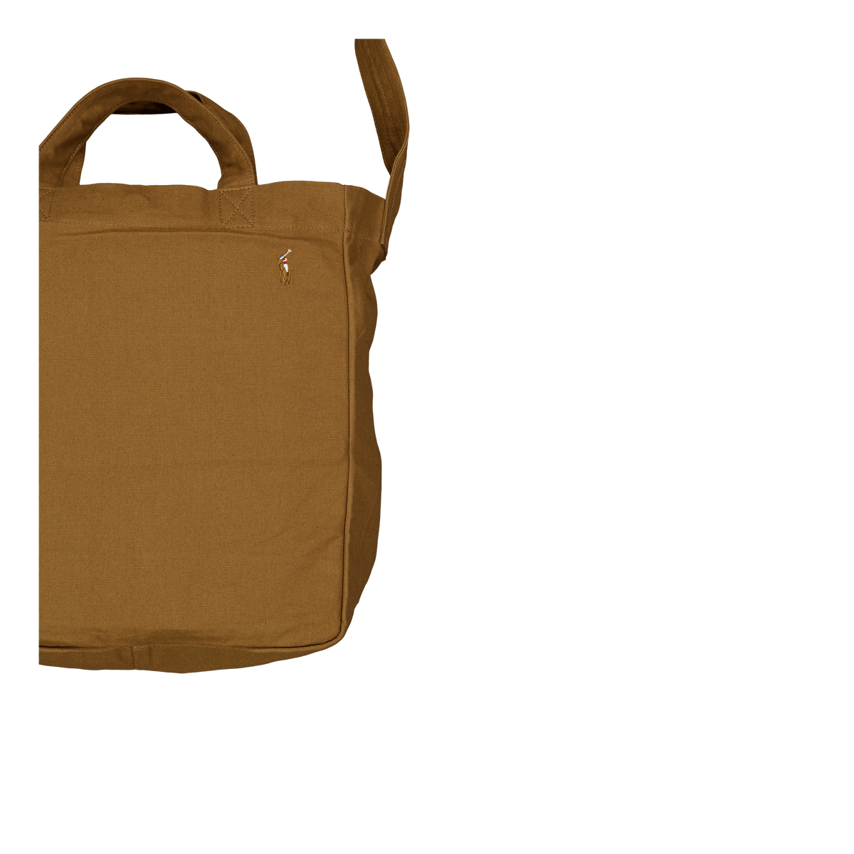Polo Ralph Lauren Canvas Shopper Tote Bag 002 Rustic Tan