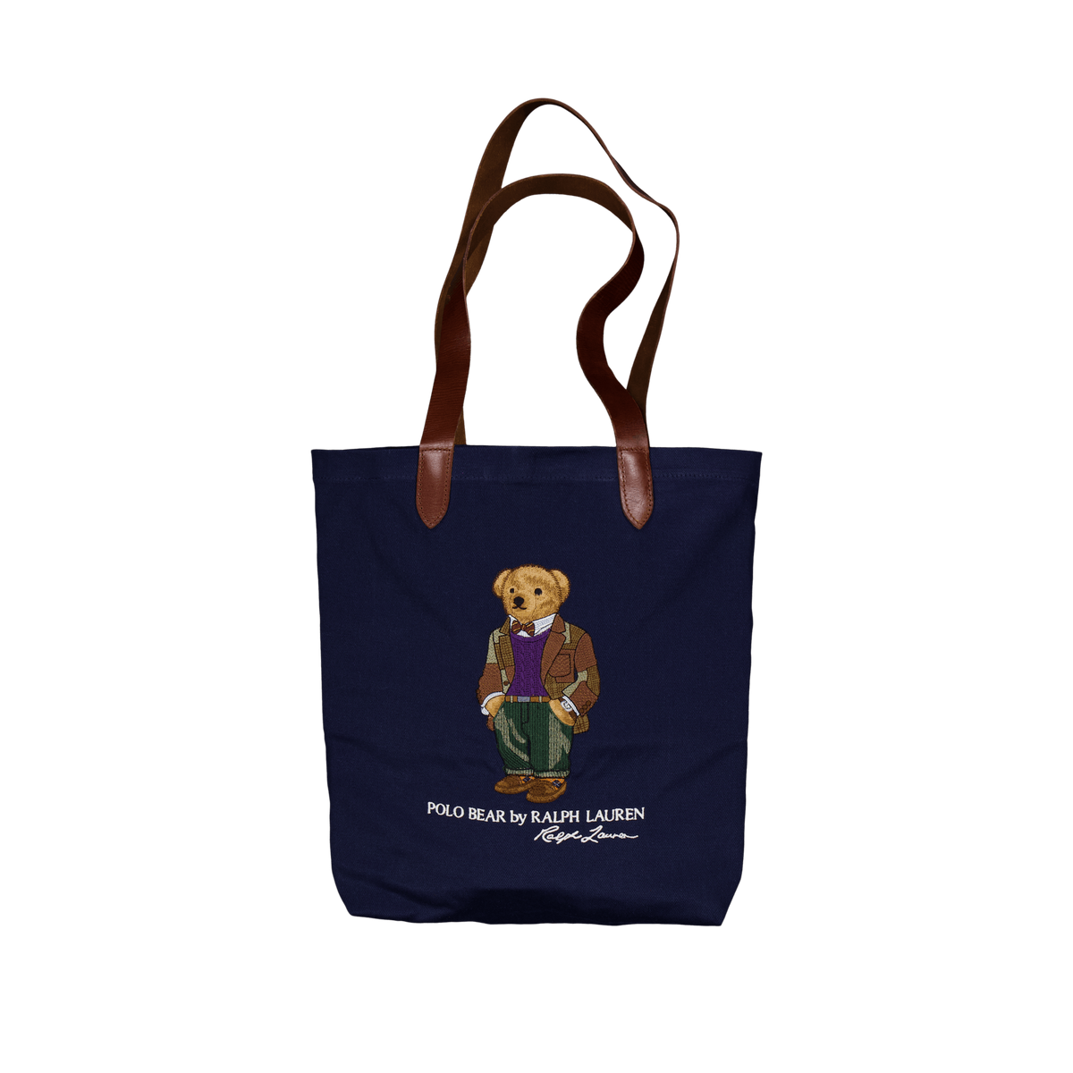 Polo Ralph Lauren Canvas Tote Bag 001 Newport  Bear