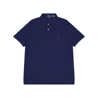 Basic Mesh S/s Polo Shirt 292 Spring Navy Heather/c3958