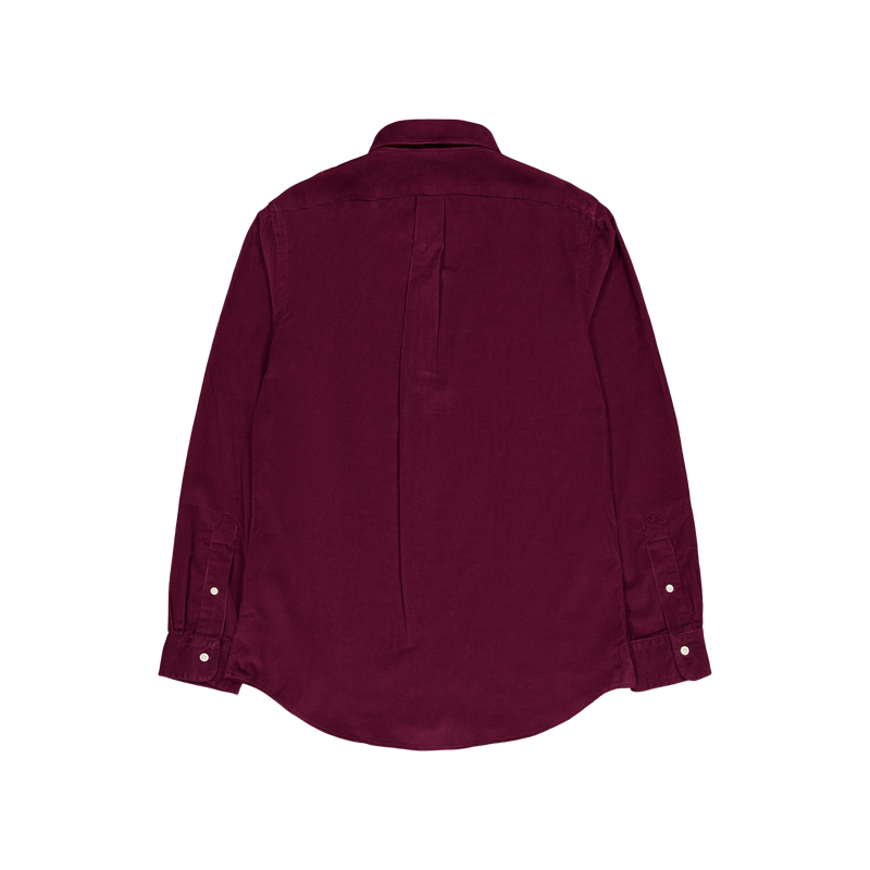 Corduroy L/s Shirt 015 Harvard Wine