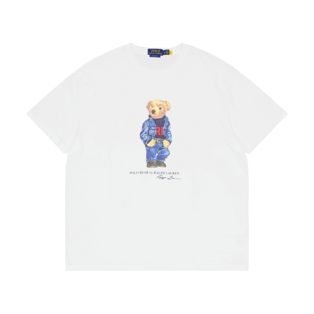 Polo Ralph Lauren Graphic T-shirt 011 Fa 22  Denim Bear