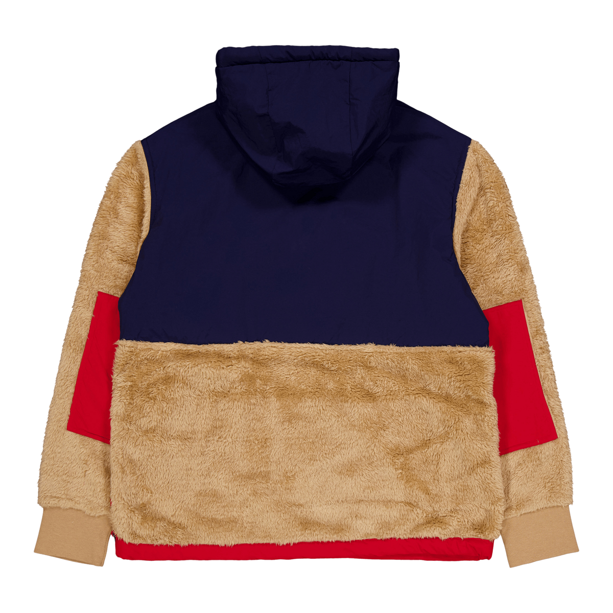 Polo Ralph Lauren Curly Hi-pile Pullover Hoodie 002 Camel Multi