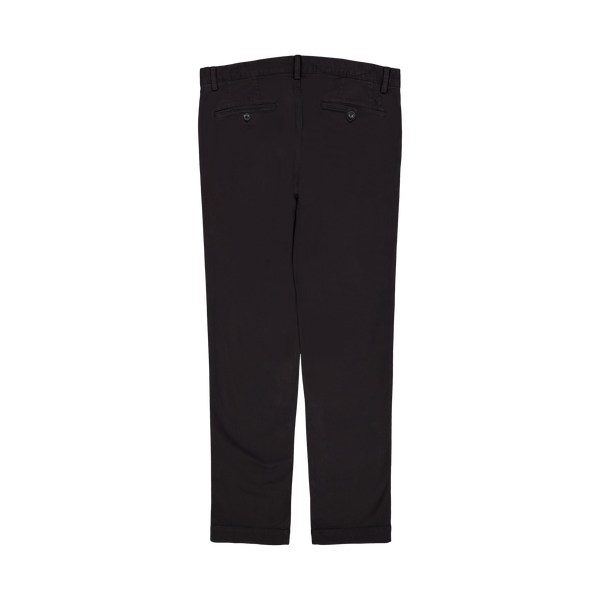 Textured Chino Bedford 001 Polo Black