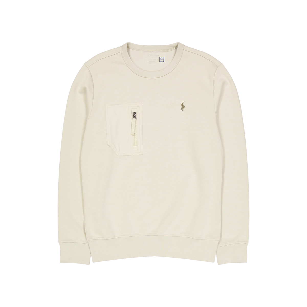 Polo Ralph Lauren Double Knit Sweatshirt 002 Classic Stone