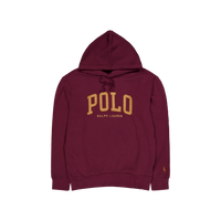 Polo Ralph Lauren Rl Fleece Polo Hoodie 002 Harvard Wine