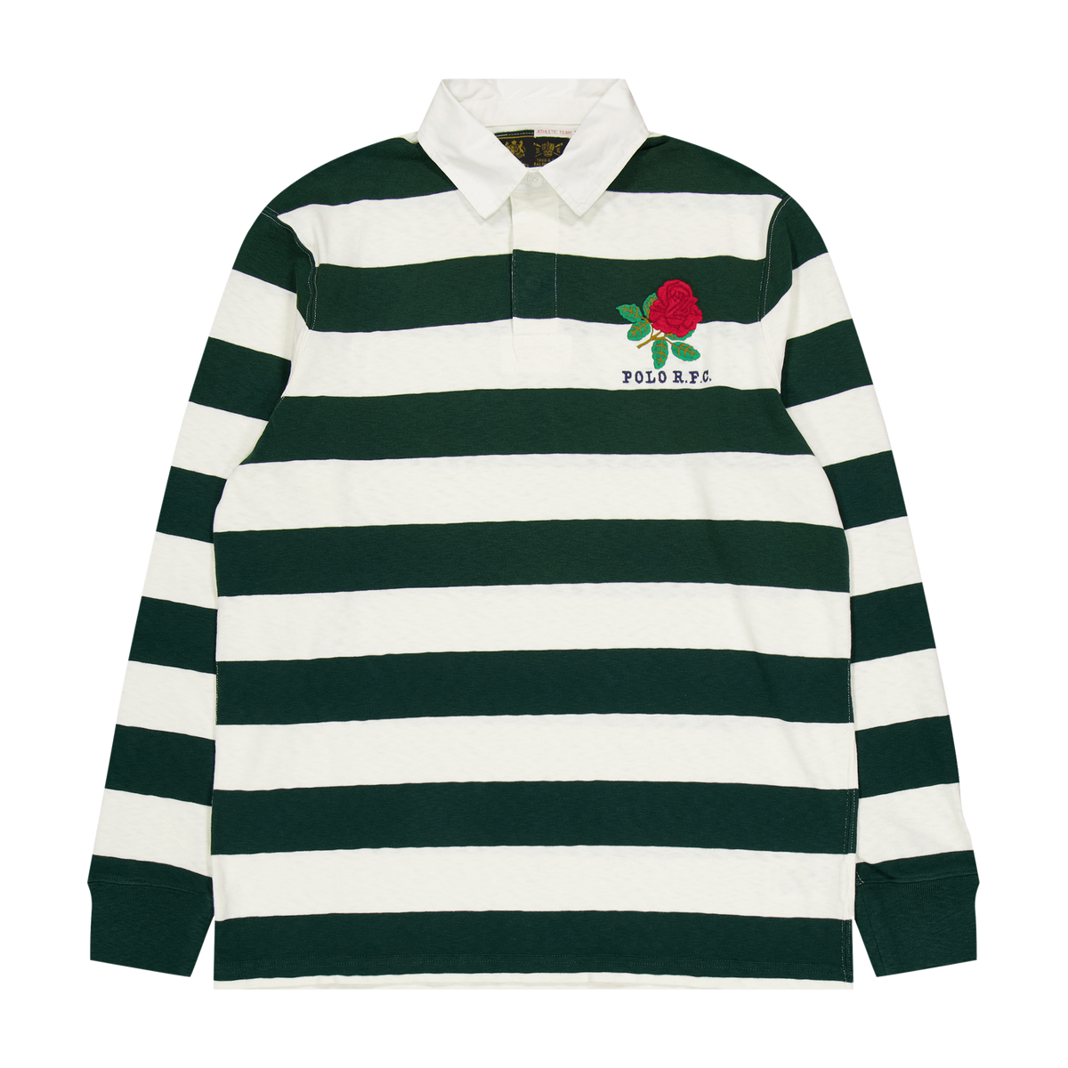 Polo Ralph Lauren Summer Antique Rugby Shirt 001 Moss Agate Multi