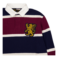 Polo Ralph Lauren Summer Antique Rugby Shirt 001 Classic Wine Multi