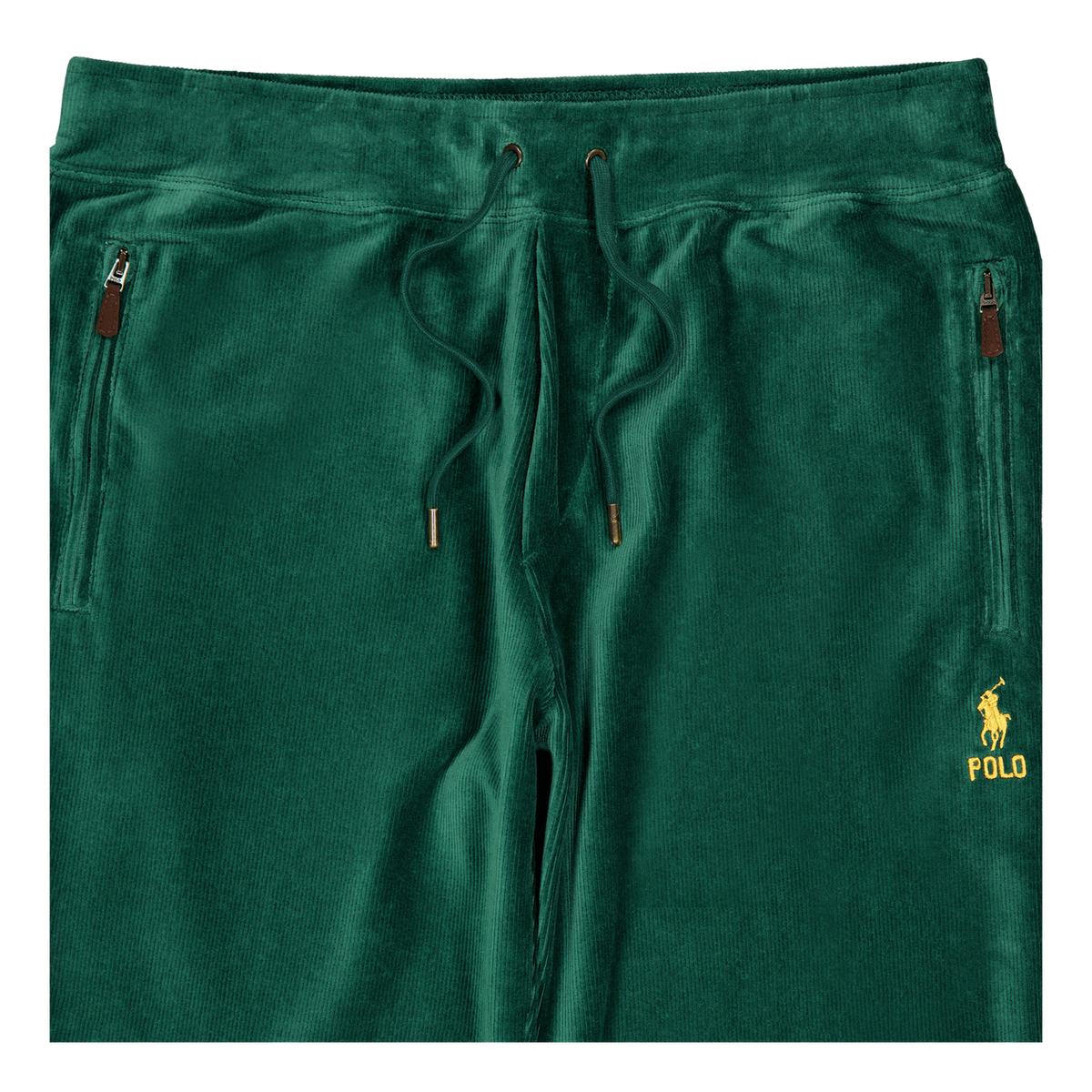 Polo Ralph Lauren Corduroy Track Pants 001 Moss Agate