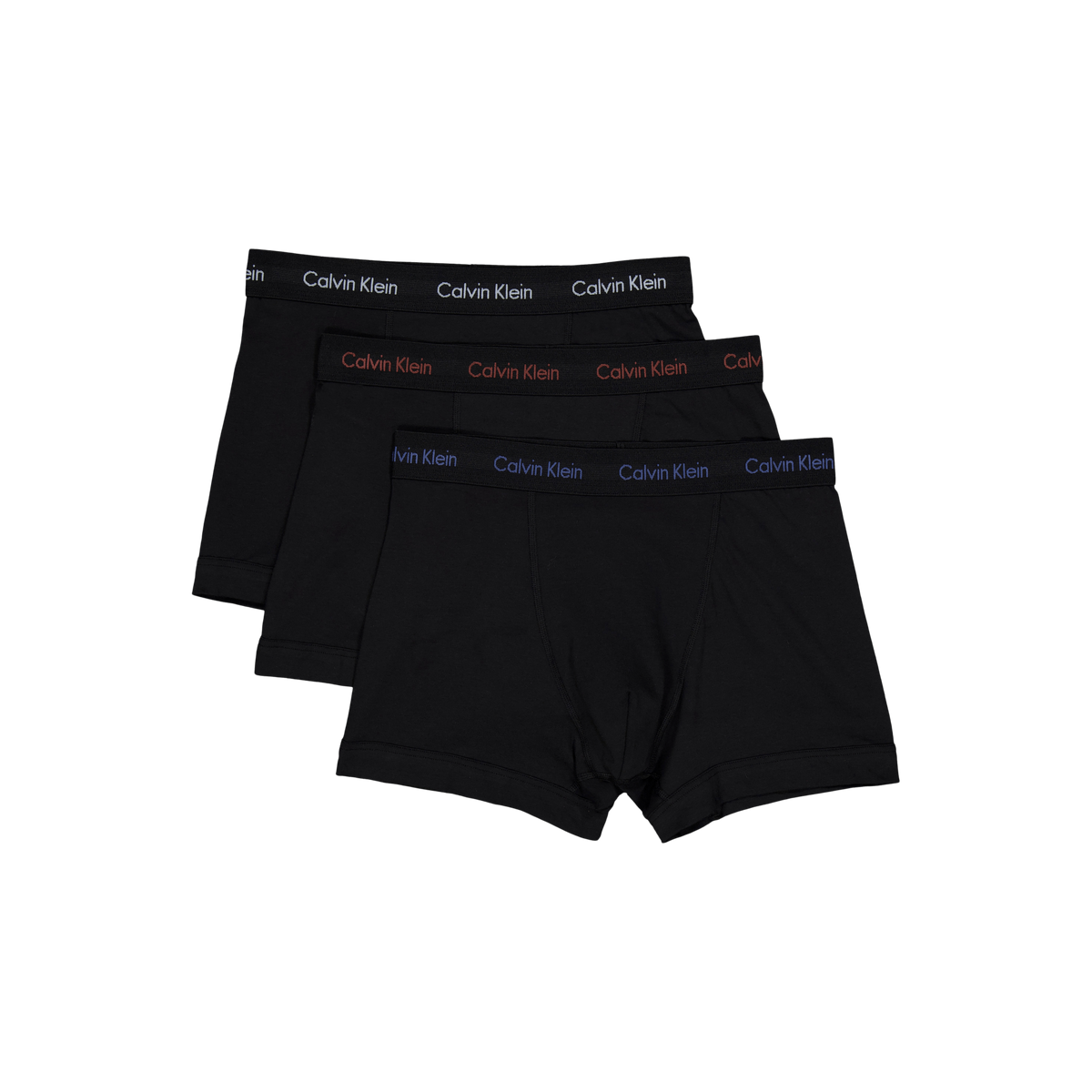 Cotton Stretch Trunk 3pk Black