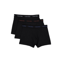 Cotton Stretch Trunk 3pk Black