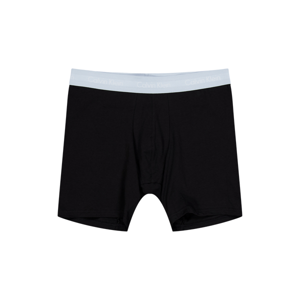 Cotton Stretch Boxer Brief 3pk Black