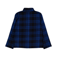 Pure Flannel L/s Button Down Black