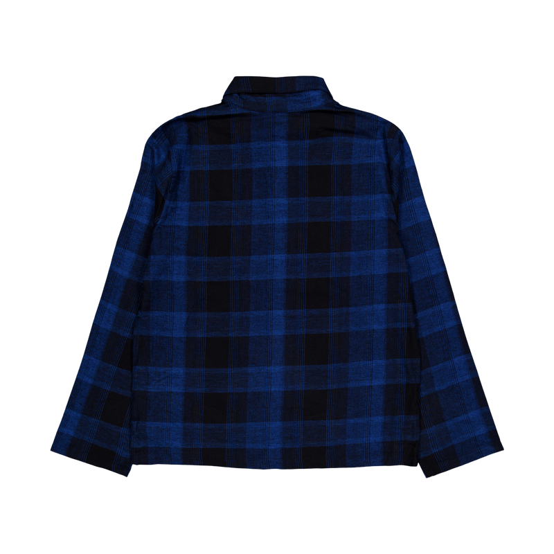 Pure Flannel L/s Button Down Black