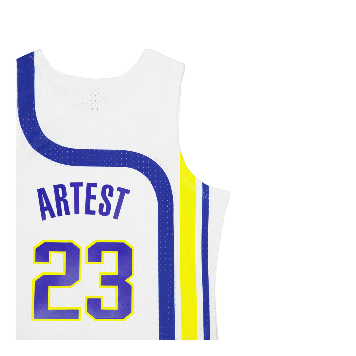 Pacers Swingman Jersey Artest White