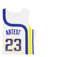 Pacers Swingman Jersey Artest White