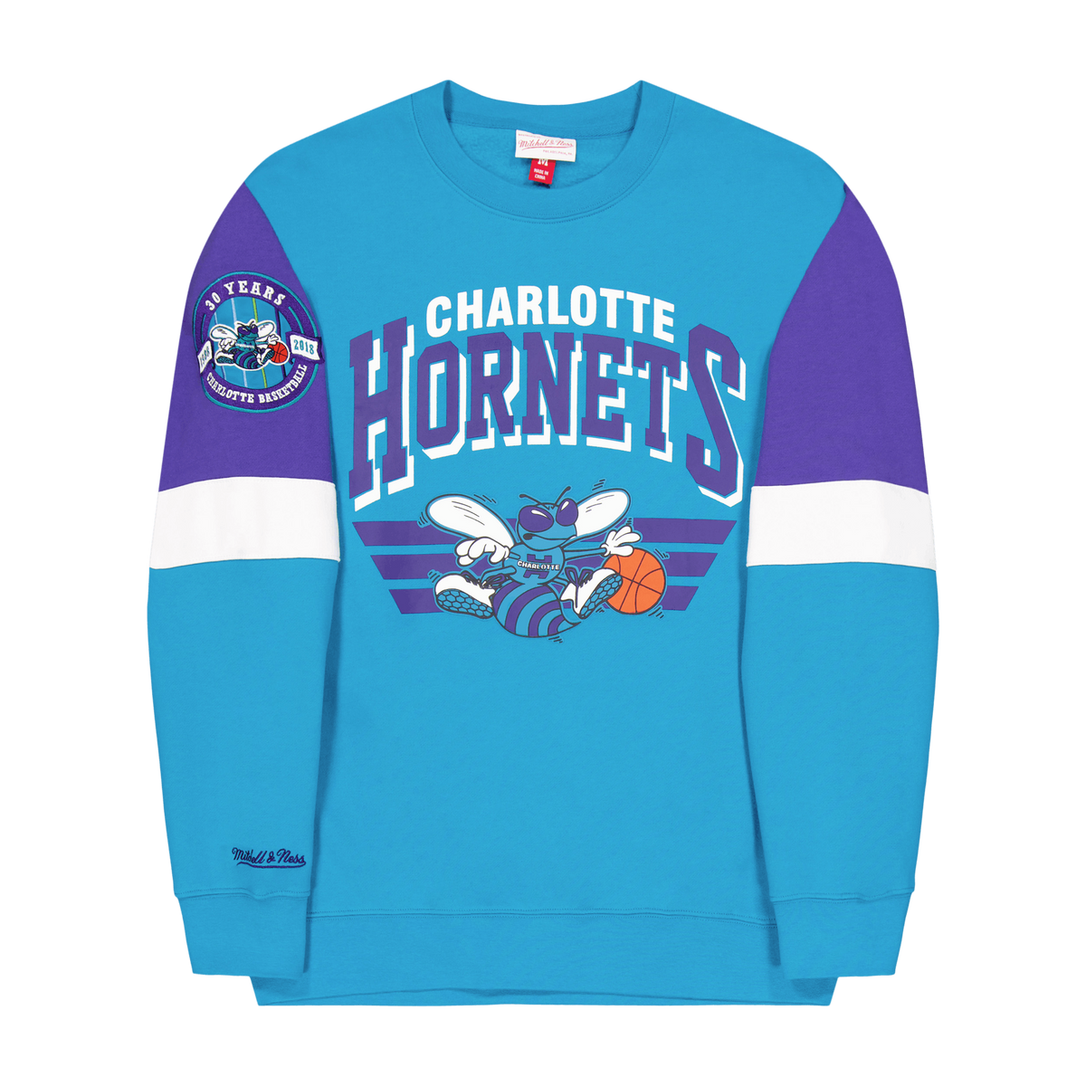 Hornets All Over Crew 3.0 Hornets Blue